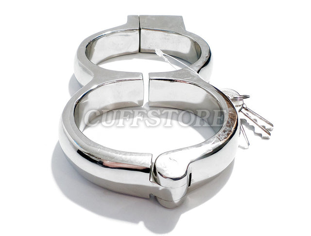 Nickel-Plated Irish-8 Leg Irons