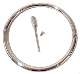Polished Stainless Steel Locking Eternity Collar