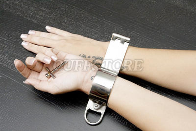 Bondage 'S-8' Rigid Wrist Replica Handcuffs KB-138