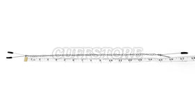 Adjustable Silicone-Tip Nipple Clamps with Chain