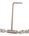 Locking Bondage Chain Necklace with Key Multiple Sizes