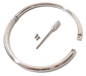 Polished Stainless Steel Locking Eternity Collar