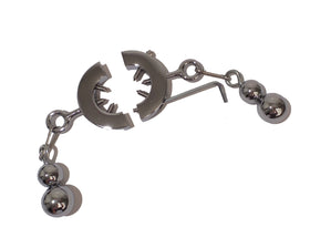 Locking Spiked Stainless Steel Ball Stretcher Weights