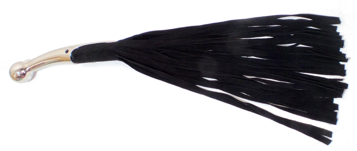 35-Tail Suede Flogger with Insertable Ball Handle