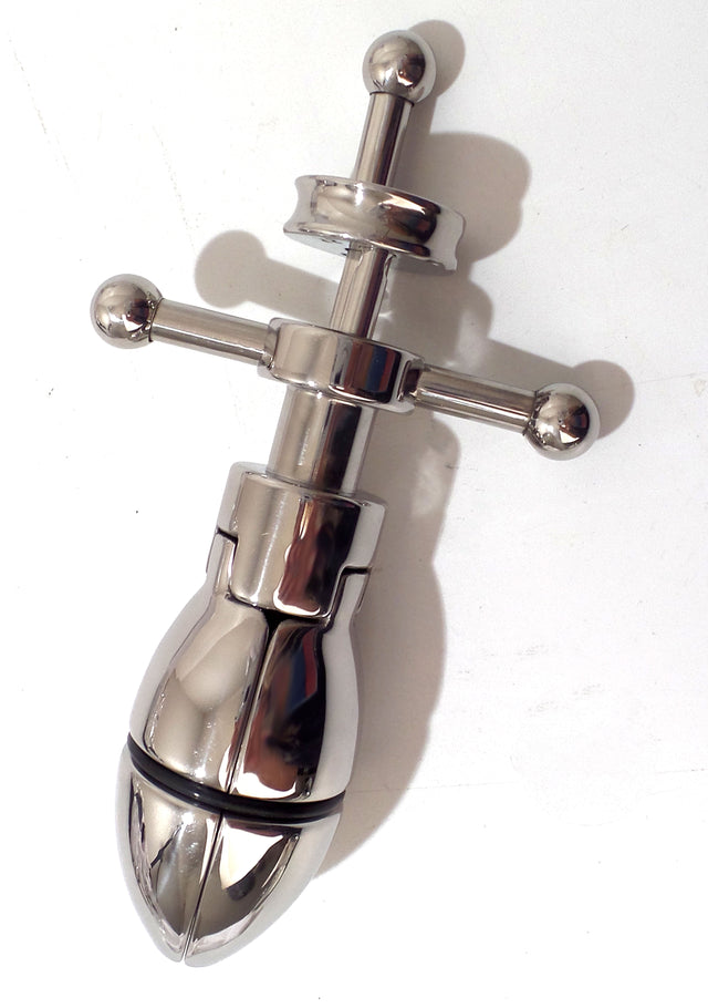 Stainless Steel Locking Asslock Butt Plug