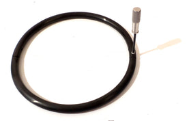 8mm Matte Black Titanium-Finish Eternity Collar