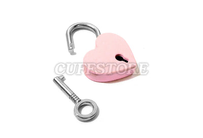 Large Heart Padlock with ONE Key