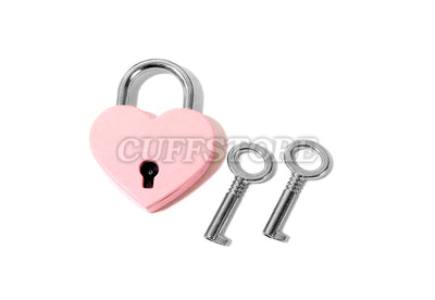 Large Heart Padlock with ONE Key