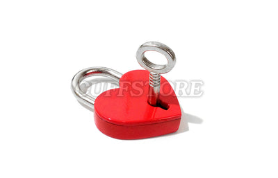 Large Heart Padlock with ONE Key