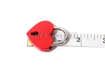 Large Heart Padlock with ONE Key