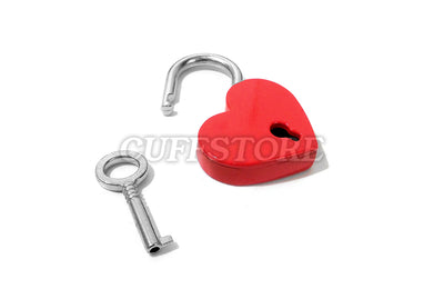 Large Heart Padlock with ONE Key