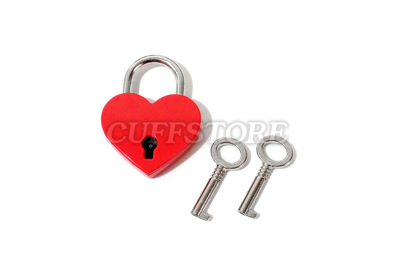 Large Heart Padlock with ONE Key