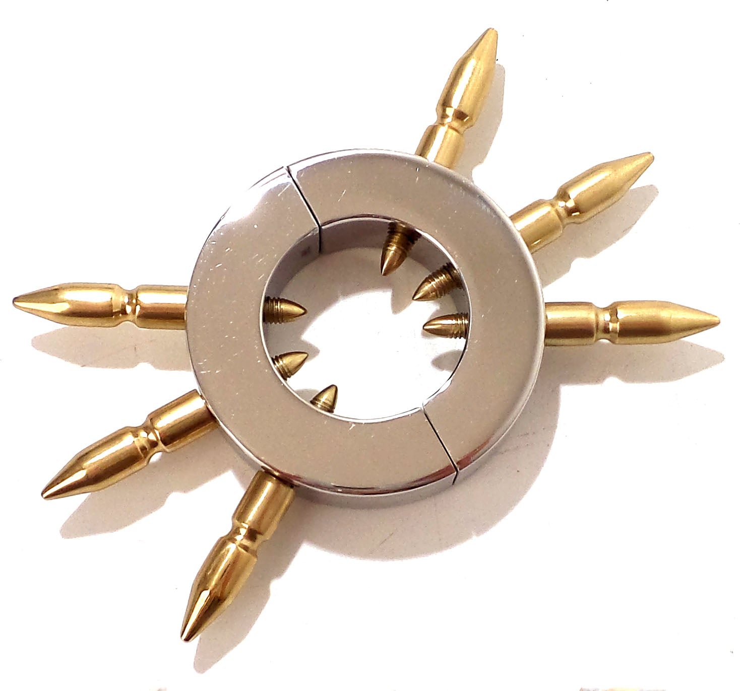 20mm Impaler Spiked Ball Stretcher CBT Bondage BDSM Adult Sex Toy Magn 20mm Impaler Spiked Ball Stretcher CBT Bondage BDSM Adult Sex Toy Magn