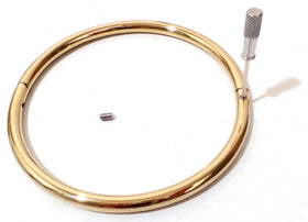 Gold Titanium-Finish Eternity Collar