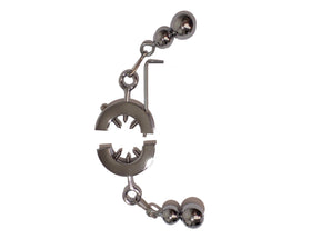 Locking Spiked Stainless Steel Ball Stretcher Weights