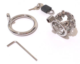 Spiked CBT Chastity Cage
