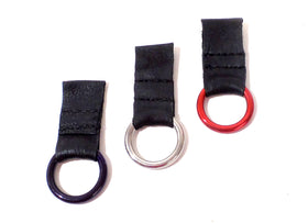 Leather Slide-On O-Ring for 8mm Collars & Cuffs
