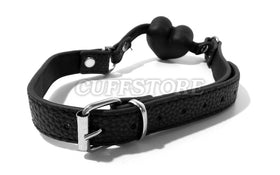Heart-Shaped Silicone Ball Gag