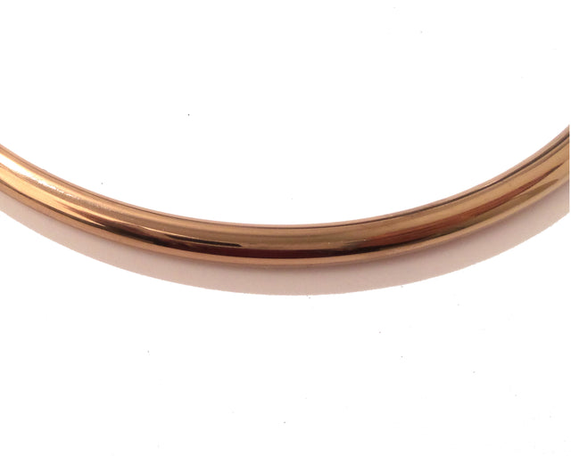 Thin Rose Gold Petite Locking Eternity Collar